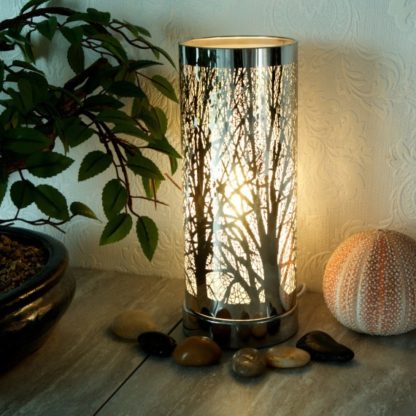 White-Silver aroma touch lamp