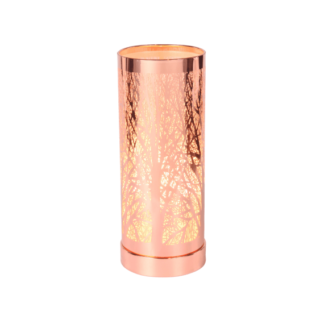 Rose Gold Aroma Lamp for use with wax melts or aroma oils