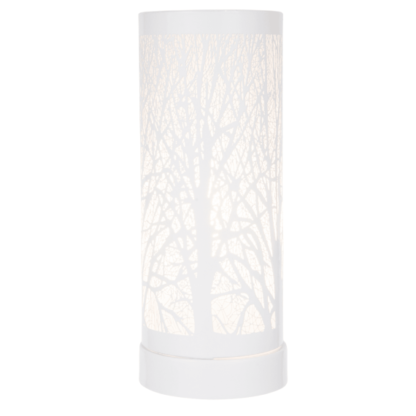 White Tree aroma lamp for use with wax melts and aroma oils