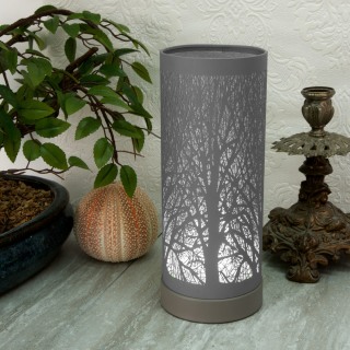 Grey Tree Aroma Lamp for use with wax melts or aroma oils
