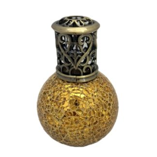 Non electric gold fragrance lamp
